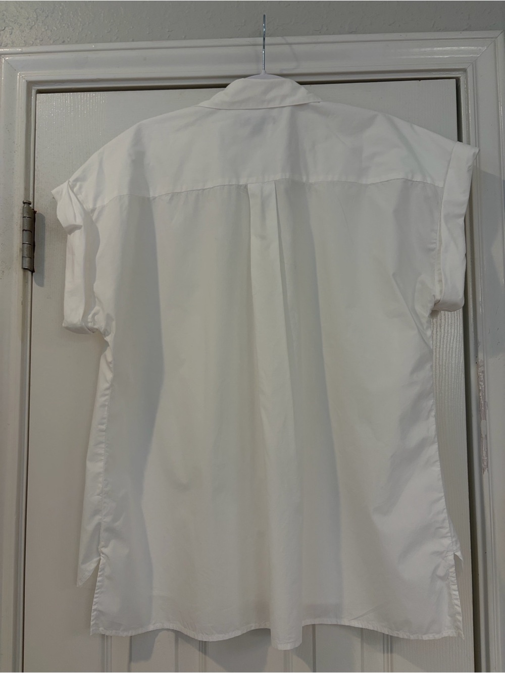 J. Crew White Short-Sleeve Button-Down Shirt - Picture 2 of 6
